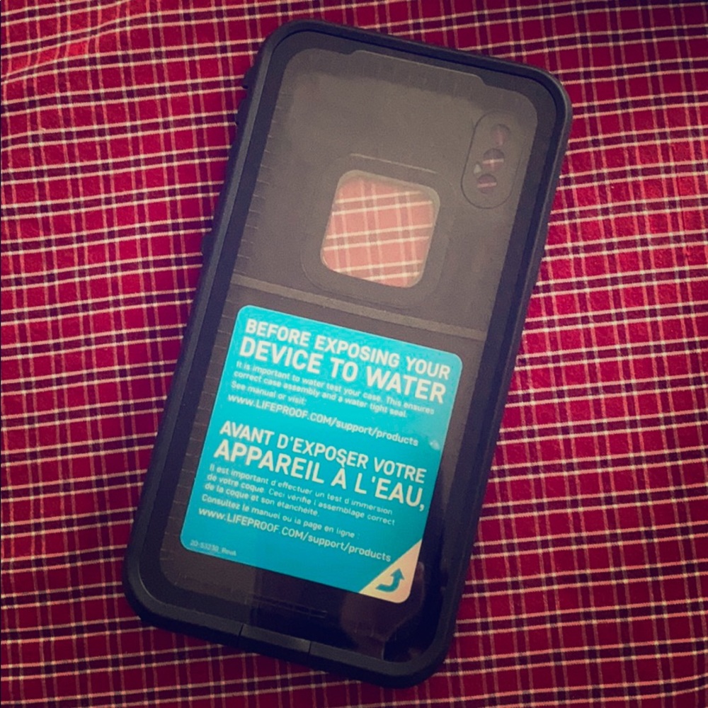 LifeProof Waterproof case for iPhone X